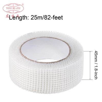 Self-adhesive fiberglass mesh tape